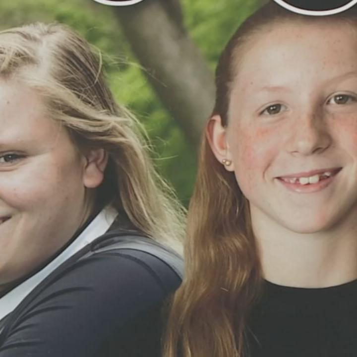 Abby Williams and Libby German